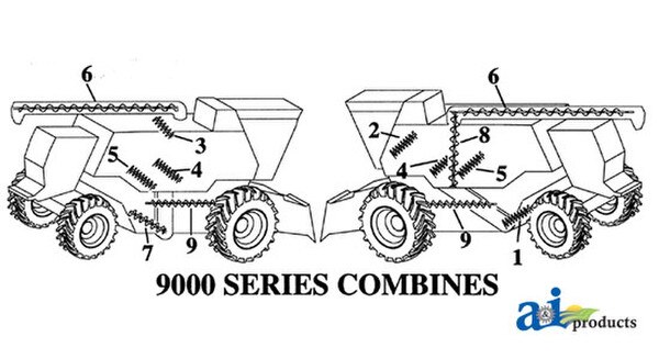 AH146786 JD LH Shoe Supply Auger